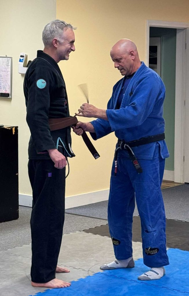 Big Summer Changes at Martial Way VT: Flexible Schedules, Camps, and More Training Opportunities 1 Rubidium Wu being promoted to BJJ Brown Belt